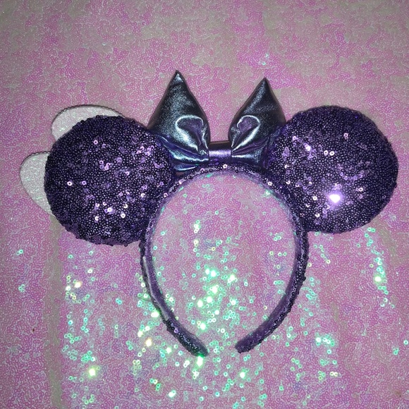 Custom Who Framed Roger Rabbit Roger & Jessica Rhinestoned Repurposed Mouse Ears - Picture 3 of 3